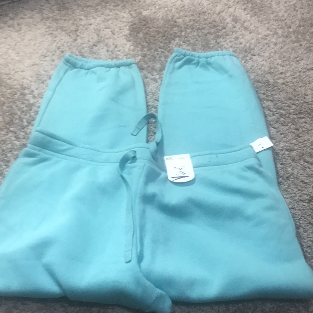Woman’s Aqua Sweatpants size XXL NWT